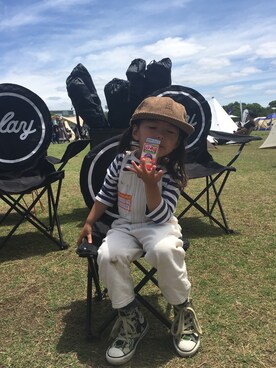 MAYさん（キッズ・90cm）の夏コーディネート