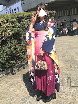 「大学」｜Shibuさん（レディース・161cm）の春コーディネート