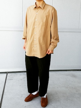 「AURALEE」｜Y.Simpson さん（レディース・158cm）の秋コーディネート