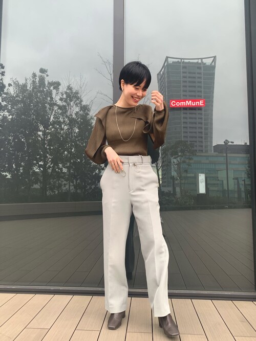 Studious Womens 渋谷parco店はやしのまいまいさんのブーツを使ったコーディネート Zozotown