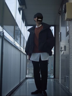 「soe（ソーイ）のアイテム（シャツ/ブラウス）」を使った、saItoさん（メンズ・180cm）の春コーディネート