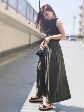 atsukoさん（レディース・157cm）の春コーディネート