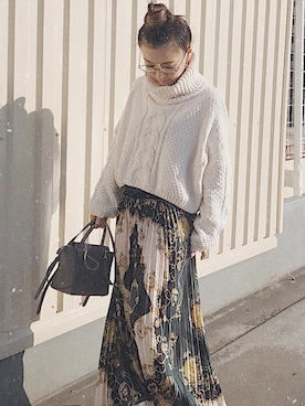 atsukoさん（レディース・157cm）の冬コーディネート