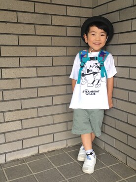 Louis.Airuさん（キッズ・90cm）の夏コーディネート