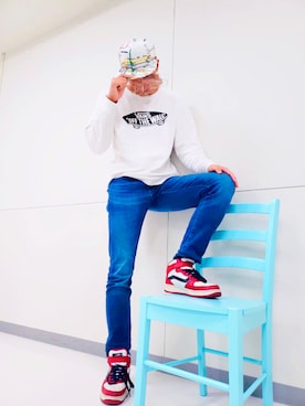 「VANS（バンズ）のアイテム（スウェット）」を使った、そーた　［相互］さん（メンズ・175cm）の秋コーディネート