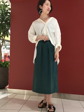 JOURNAL STANDARD relume　EXPOCITY店さん（レディース・162cm）の夏コーディネート