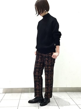 「Vincent et Mireille（バンソンエミレイユ）のアイテム」を使った、JOURNAL STANDARD relume　EXPOCITY店さん（レディース・162cm）の秋コーディネート
