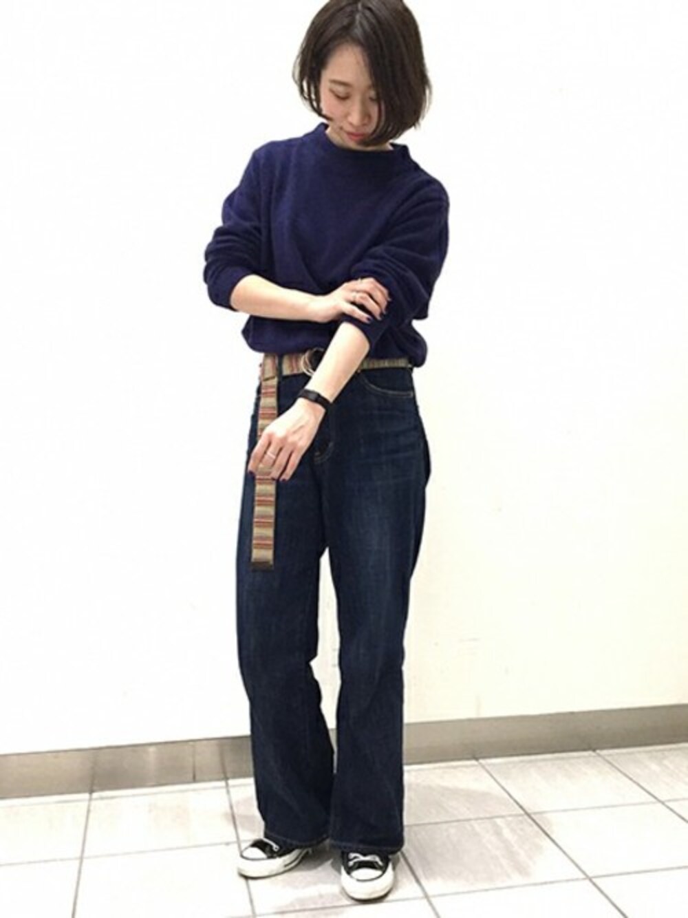 JOURNAL STANDARD - 美品！relume 7G ファーニットボトルネックプルオーバー JOURNAL STANDARD relume（ジャーナルスタンダード レリューム
