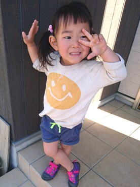 MikAnさん（キッズ・90cm）の春コーディネート