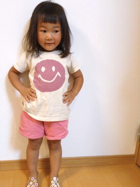 MikAnさん（キッズ・90cm）の夏コーディネート