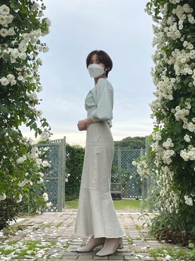 柴さん（レディース・158cm）の春コーディネート