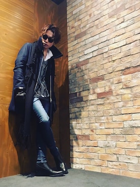 kazu.rock.001さん（メンズ・172cm）の冬コーディネート