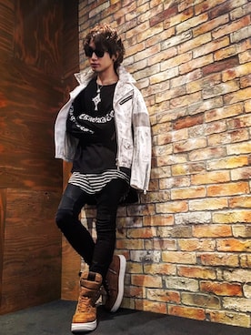 kazu.rock.001さん(メンズ・172cm)の冬コーディネート