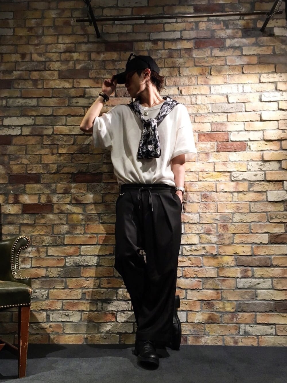 NO.ID mko5239-キップスムースバックZIPドレープブーツ NO ID.（ノーアイディ）の「mko5239-キップスムースバックZIP