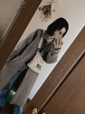 「iFace（アイフェイス）のアイテム（財布/小物）」を使った、Vanillaさん（レディース・155cm）の春コーディネート