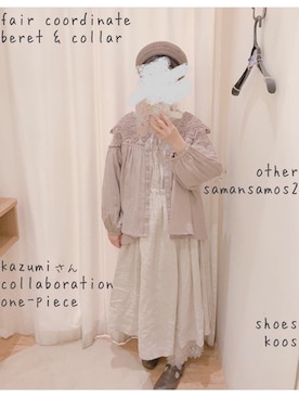 「KOOS（コース）のアイテム」を使った、haru061623さん（レディース・154cm）の春コーディネート