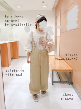 「Cienta（シエンタ）のアイテム」を使った、haru061623さん（レディース・154cm）の春コーディネート