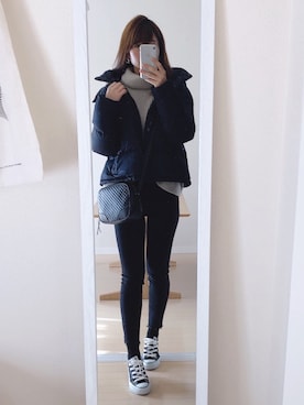 Miiさん（レディース・161cm）の冬コーディネート