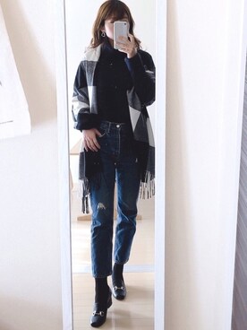 Miiさん（レディース・161cm）の冬コーディネート