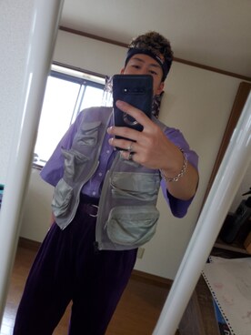 我蛾+Gさんのコーディネート