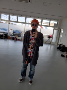 我蛾+Gさんのコーディネート