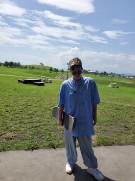 我蛾+Gさん（メンズ・170cm）の秋コーディネート