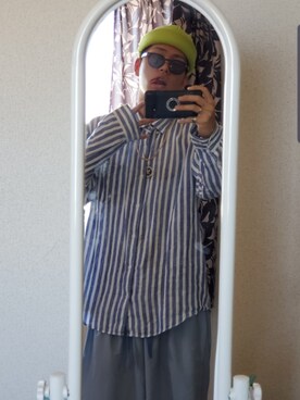 我蛾+Gさん（メンズ・170cm）の秋コーディネート