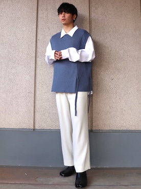 「superNova.（スーパーノヴァ）のアイテム」を使った、yumitatekeitaさん（メンズ・166cm）の春コーディネート