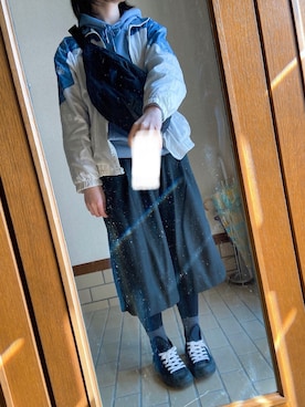 「NIKE(ナイキ)のアイテム(ショルダーバッグ)」を使った、aripon.さん(レディース・165cm)の冬コーディネート