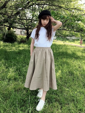 「classicalelf（クラシカルエルフ）のアイテム」を使った、classicalelfクラシカルエルフさん（キッズ・132cm）の春コーディネート