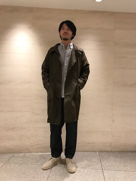 「GALLEGO DESPORTES」｜「アイテム（その他アウター）」を使った、satoさん（メンズ・175cm）の夏コーディネート