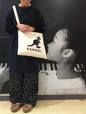 「RiNc (リンク)のアイテム」を使った、RiNc長町さん(レディース・156cm)の冬コーディネート