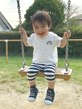 reitopoさん(キッズ・90cm)の夏コーディネート