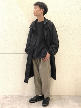 「モンクシューズ」｜中村/niko and ... mozoさん（メンズ・170cm）の冬コーディネート