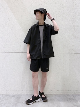 「NUMERALS（ヌメラルズ）のアイテム（帽子）」を使った、中村/niko and ... mozoさん（メンズ・170cm）の春コーディネート