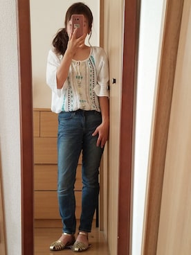 nekomakiさん（レディース・156cm）の春コーディネート