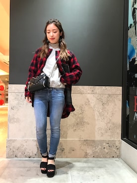 NAOさん(レディース・154cm)の秋コーディネート