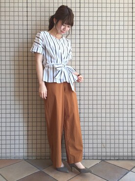 miyuさん(レディース・161cm)の春コーディネート