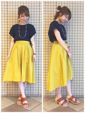 miyuさん(レディース・161cm)の春コーディネート