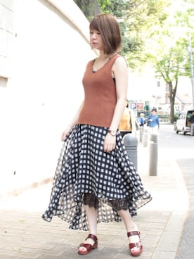 ｍｉｙｕさん（レディース・161cm）の春コーディネート