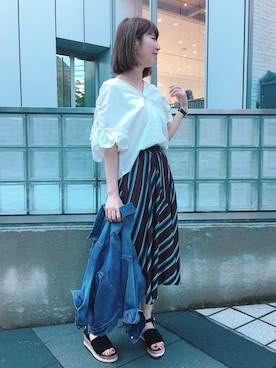 ｍｉｙｕさん（レディース・161cm）の春コーディネート