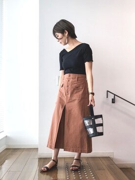 miyuさん(レディース・160cm)の夏コーディネート