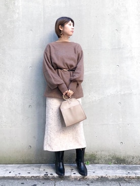 ｍｉｙｕさん（レディース・161cm）の冬コーディネート