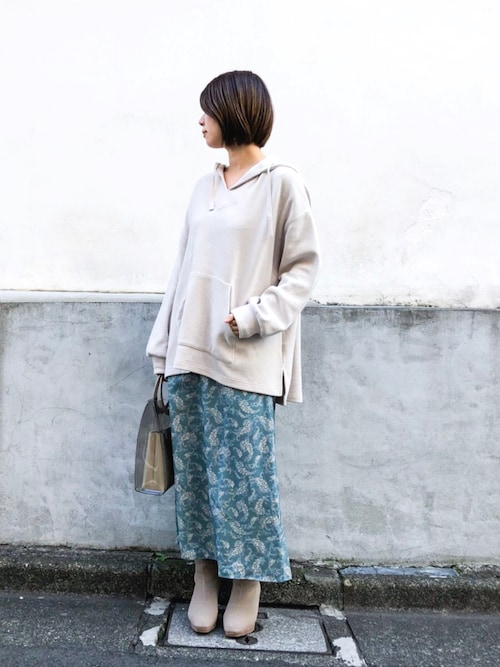 ｍｉｙｕ ミスティウーマン事業部 Mysty Womanのパーカーを使ったコーディネート Wear