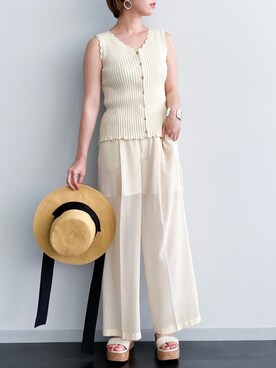 ｍｉｙｕさん（レディース・161cm）の夏コーディネート