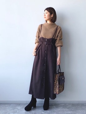 ｍｉｙｕさん（レディース・161cm）の秋コーディネート