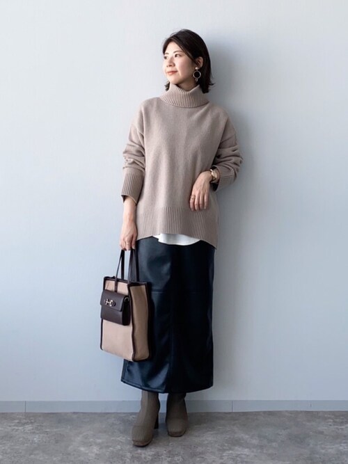 ｍｉｙｕ ミスティウーマン事業部 Mysty Womanのニット セーターを使ったコーディネート Wear