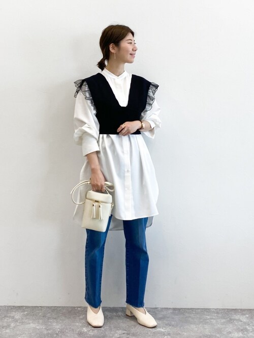 ｍｉｙｕ ミスティウーマン事業部 Mysty Womanのベストを使ったコーディネート Wear