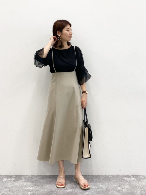 ｍｉｙｕ ミスティウーマン事業部 Mysty Womanのtシャツ カットソーを使ったコーディネート Wear