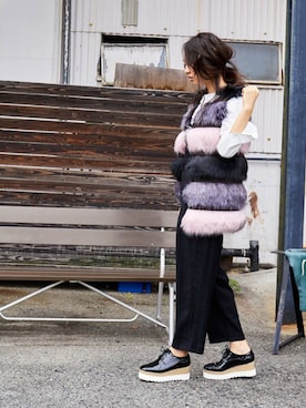 「DONOBAN（ドノバン）のアイテム」を使った、DONOBAN OFFICIALさん（レディース・165cm）の冬コーディネート